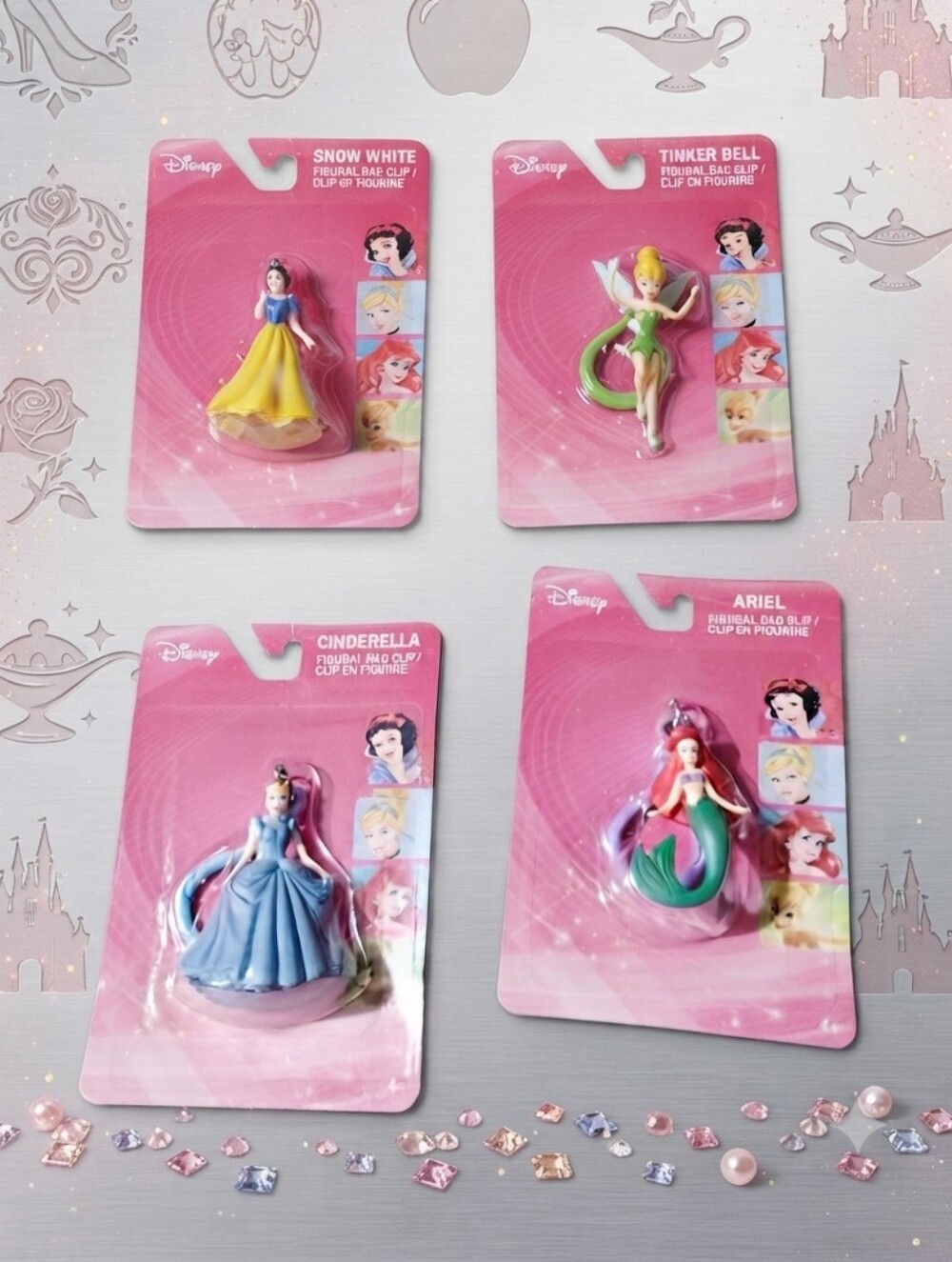 Disney Princess Figural Bag Clips
